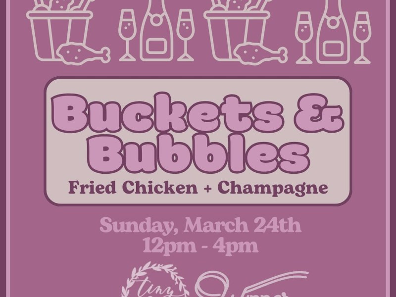 Buckets & Bubbles: Winner Winner to pop up at Tiny Bar in Providence on March 24