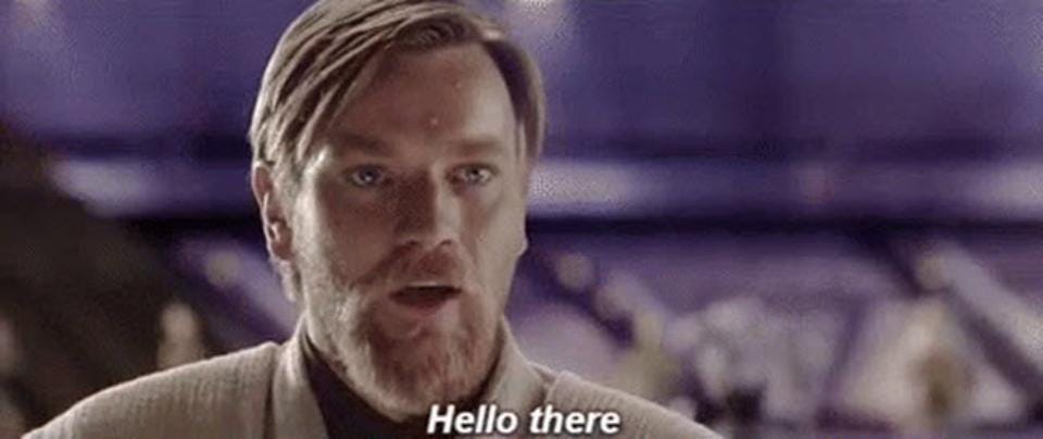 All the Times My Obi-Wan Kenobi Text Tone Made a Scene | by Karli Ahrens |  Medium