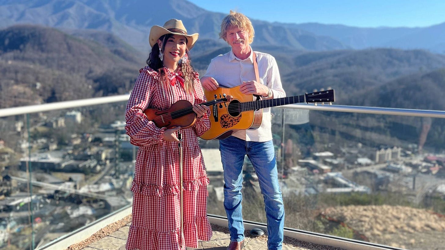 richard and fiddling leona