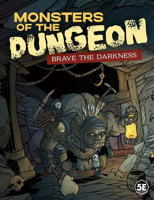 Monsters of the Dungeon hardcover Product Image