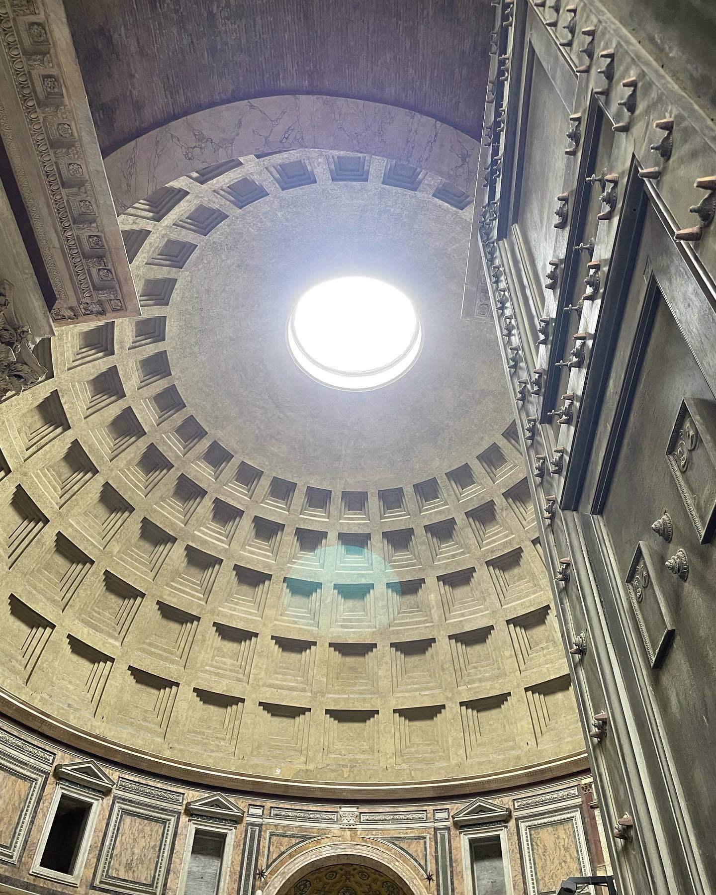 May be an image of the Pantheon