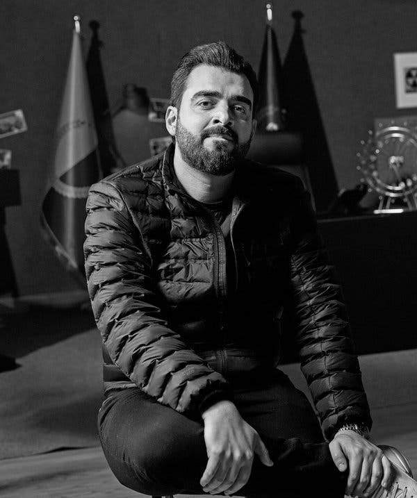 Iraqi comedian, journalist and director Ahmad Al-Basheer.