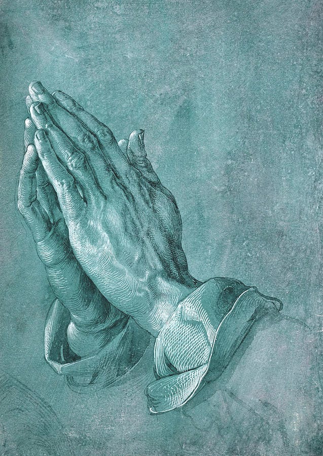 The Praying Hands, 1508 Painting by Albrecht Durer - Pixels