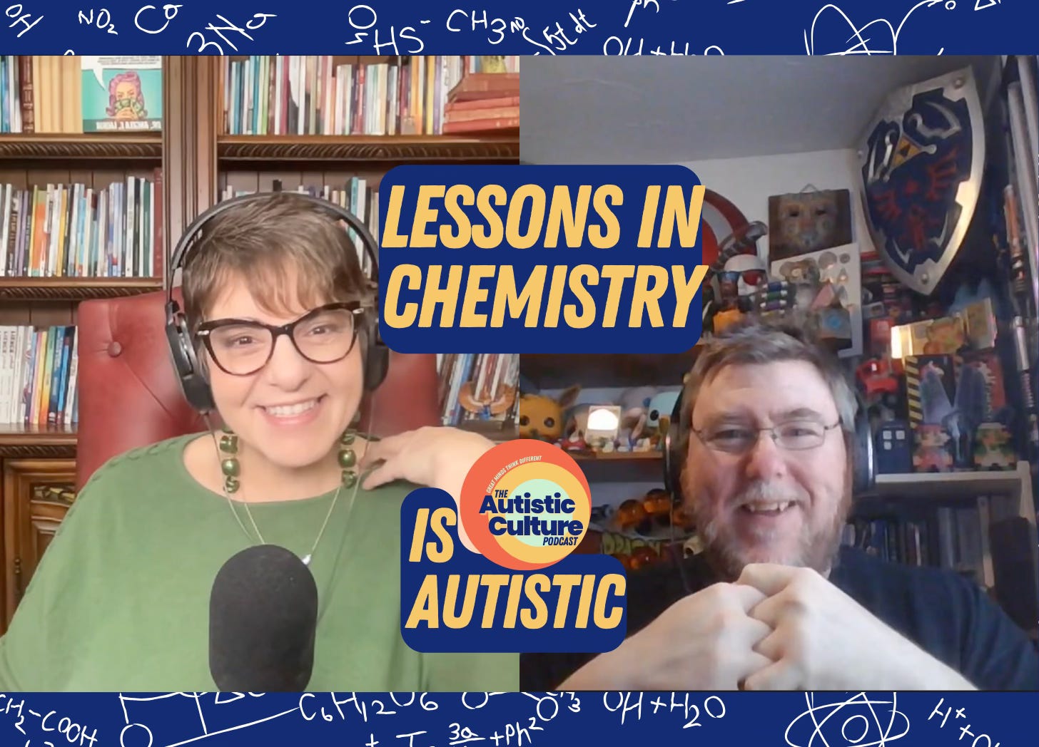 Listen to Autistic Podcast hosts discuss: Lessons in Chemistry is Autistic. An authentically Autistic love story. | Discussion includes: autistic traits in women (what Medical World calls symptoms of autism in women), autistic relationships, autistic adults, autistic children, autistic special interests, and justice sensitivity.