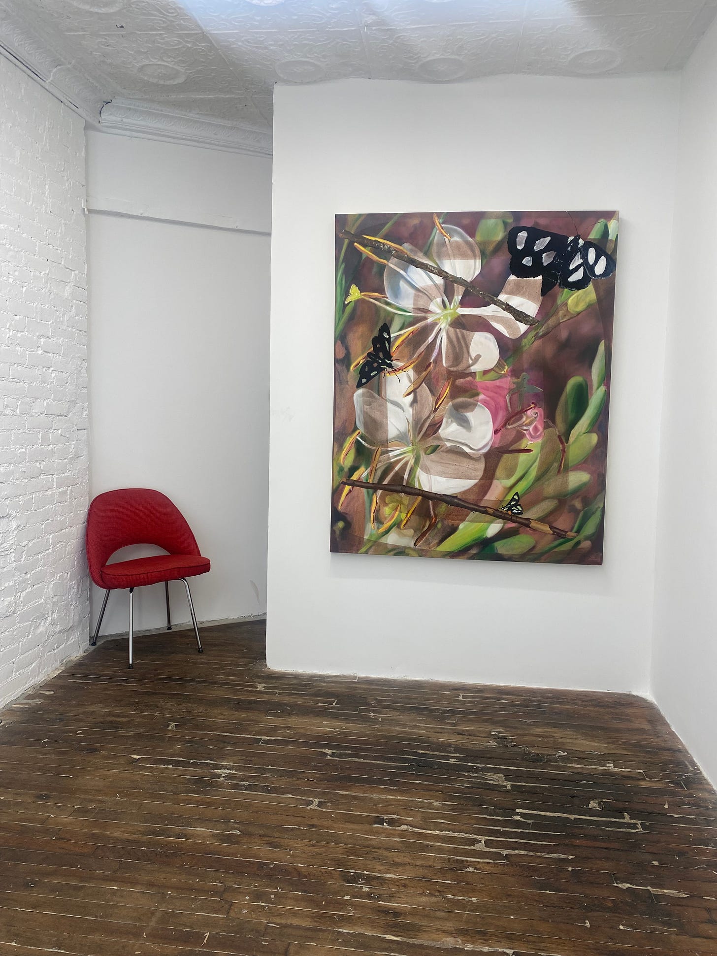 painting by Delaney Lee at Situations nyc