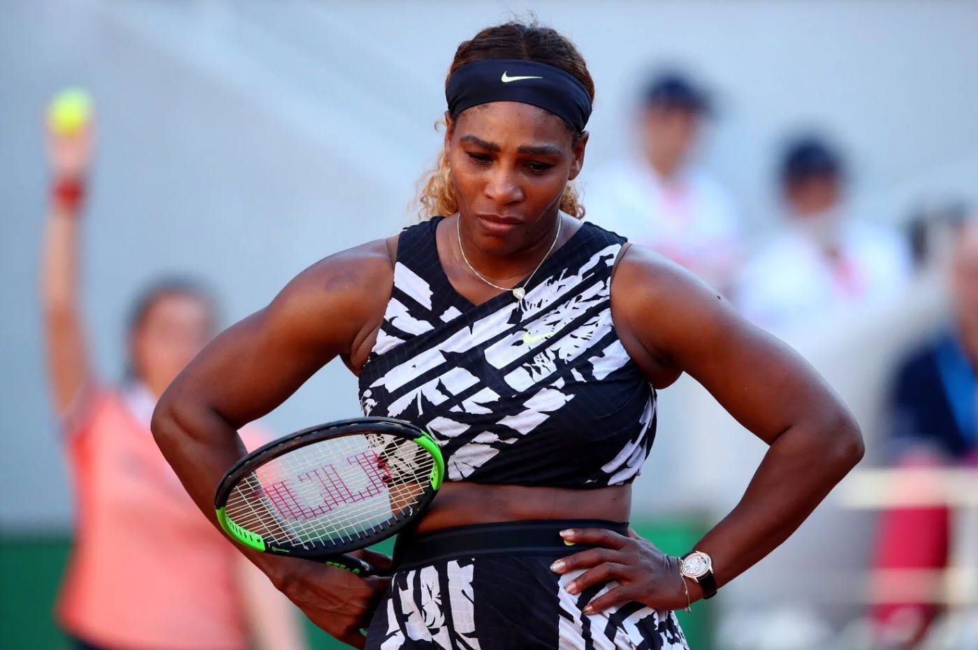 serena williams out of french open defeated by sofia kenin