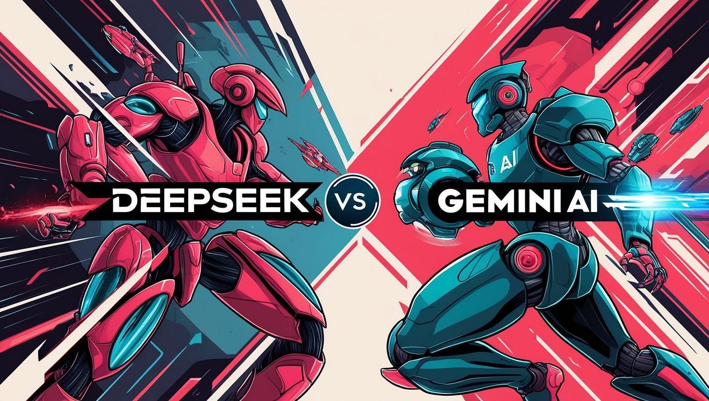 DeepSeek vs Gemini