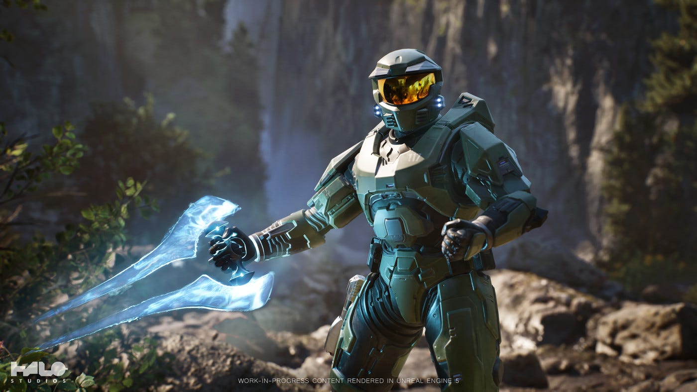 The future of Halo is being built with Unreal Engine 5 - The Verge