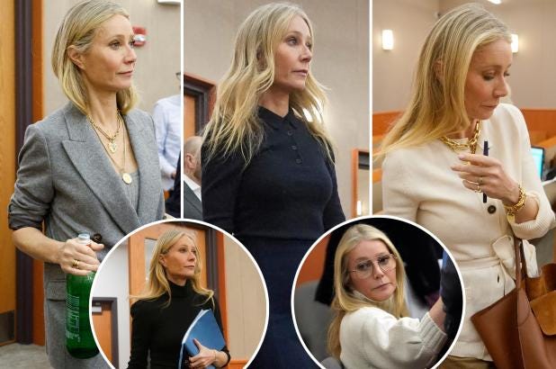 Gwyneth Paltrow's courtroom looks: What she's worn during ski trial