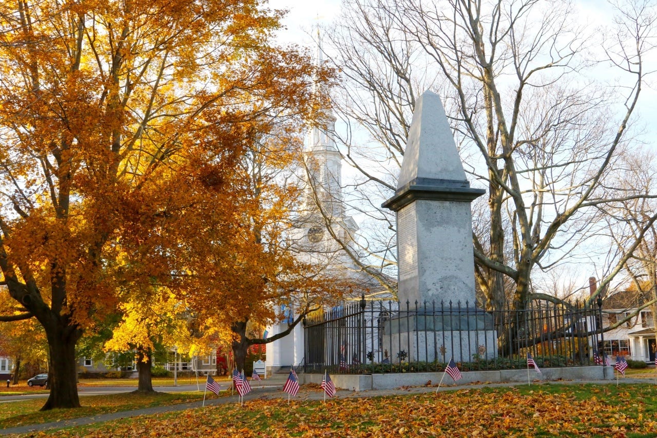 A Fall Visit to Historic Lexington, Massachusetts - New England Today