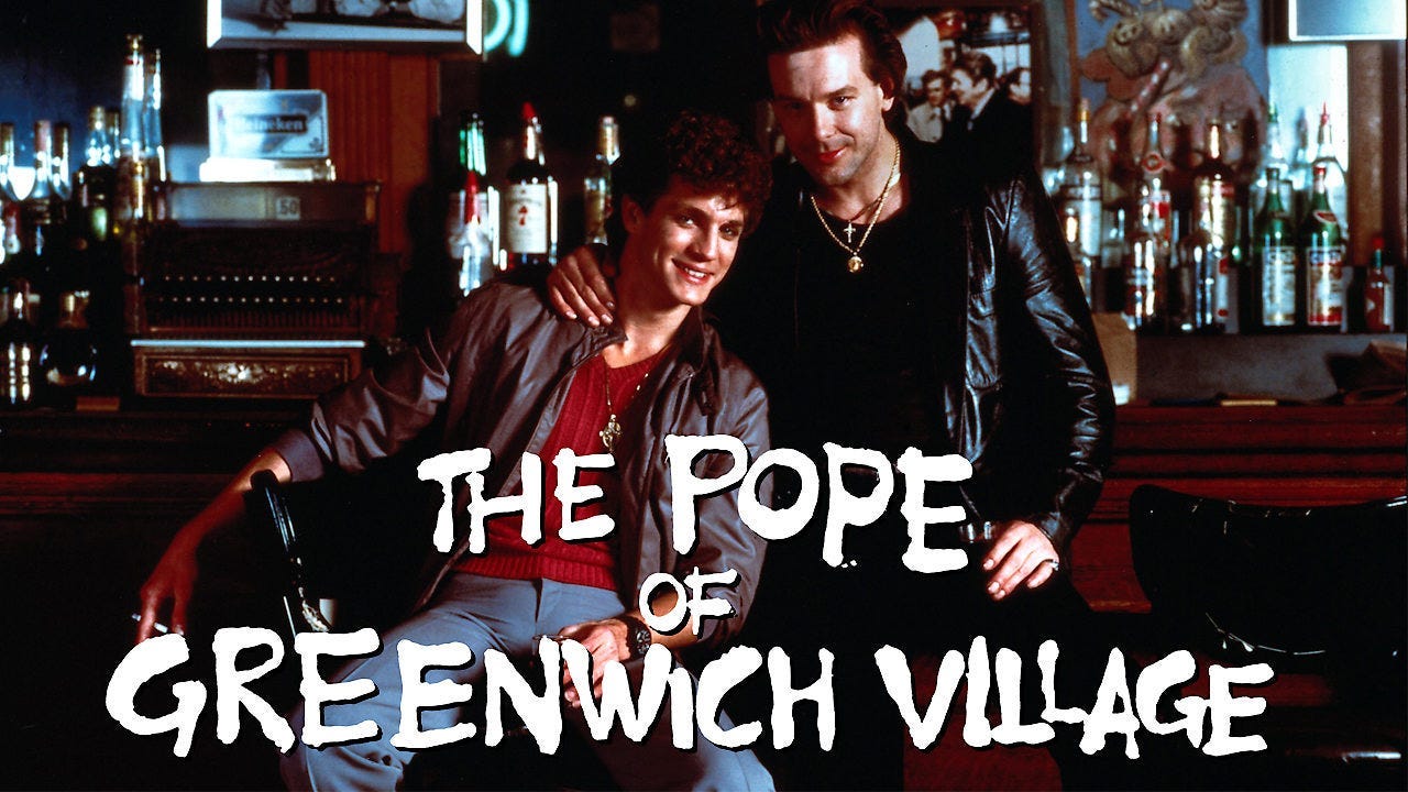 The Pope of Greenwich Village (1985) | by Rob Gall | Talking Pictures |  Medium