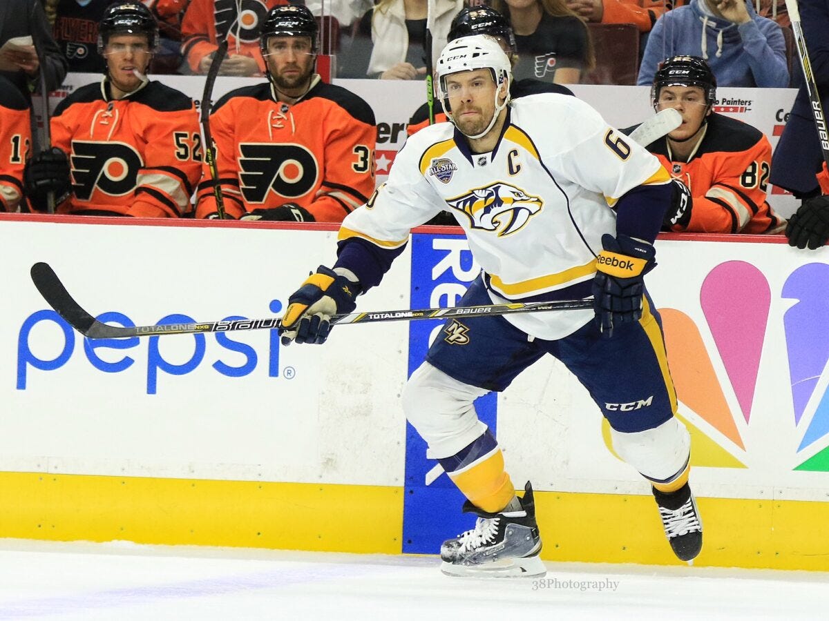 Shea Weber Nashville Predators