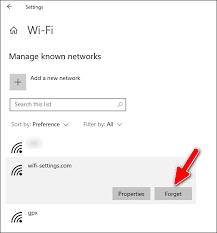 4 Ways to Forget a Wi-Fi Network on Windows 10: from GUI, CMD & Registry •  Wi-Fi Settings