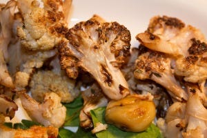 roasted cauliflower