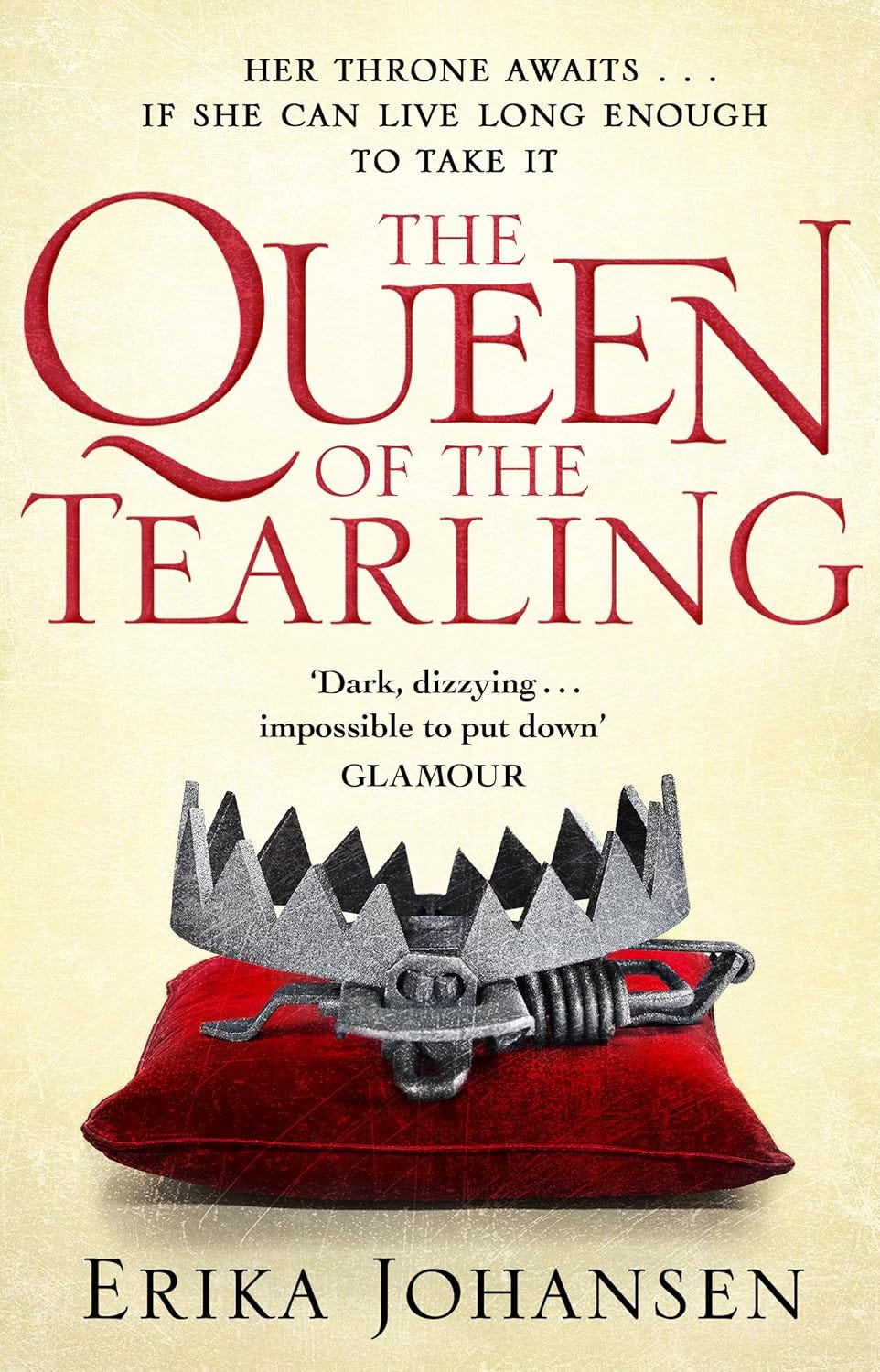 Book cover for “The Queen of the Tearling” by Erika Johansen