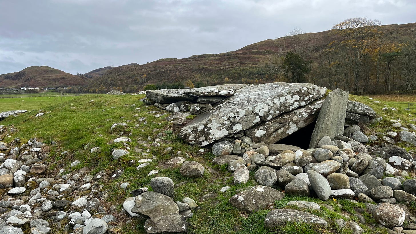 Scotland chambered cairn neolithic