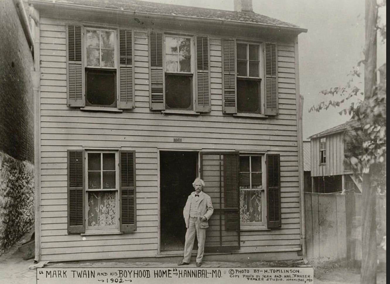 Mark Twain's boyhood home