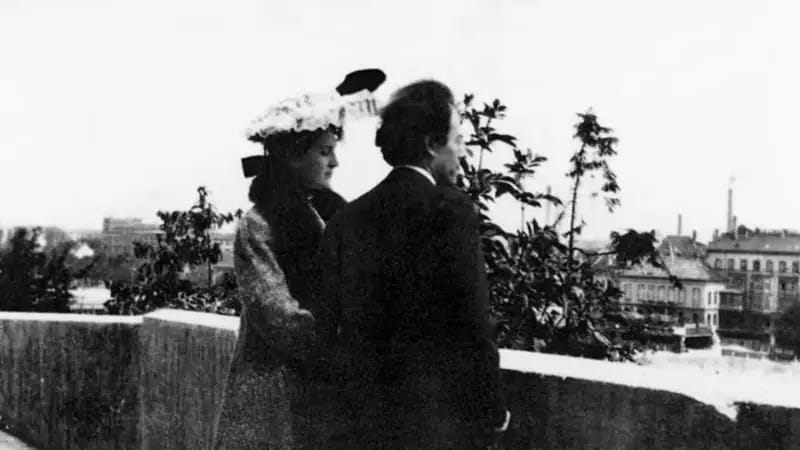 Alma et Gustav Mahler