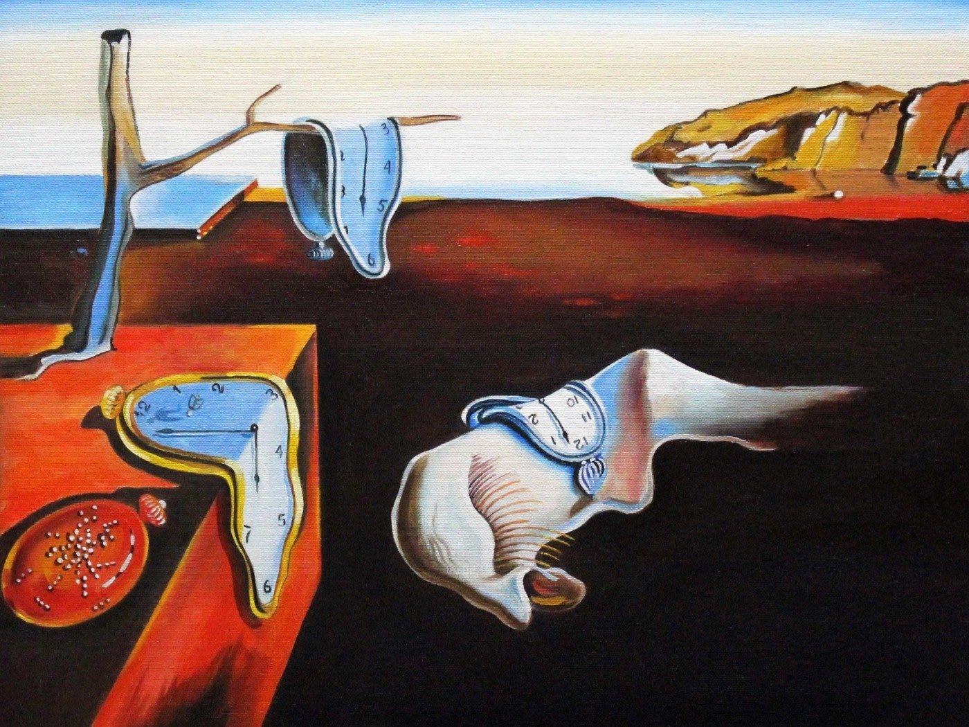 A persistência da memória: quadro surrealista de Salvador Dalí - Toda  Matéria