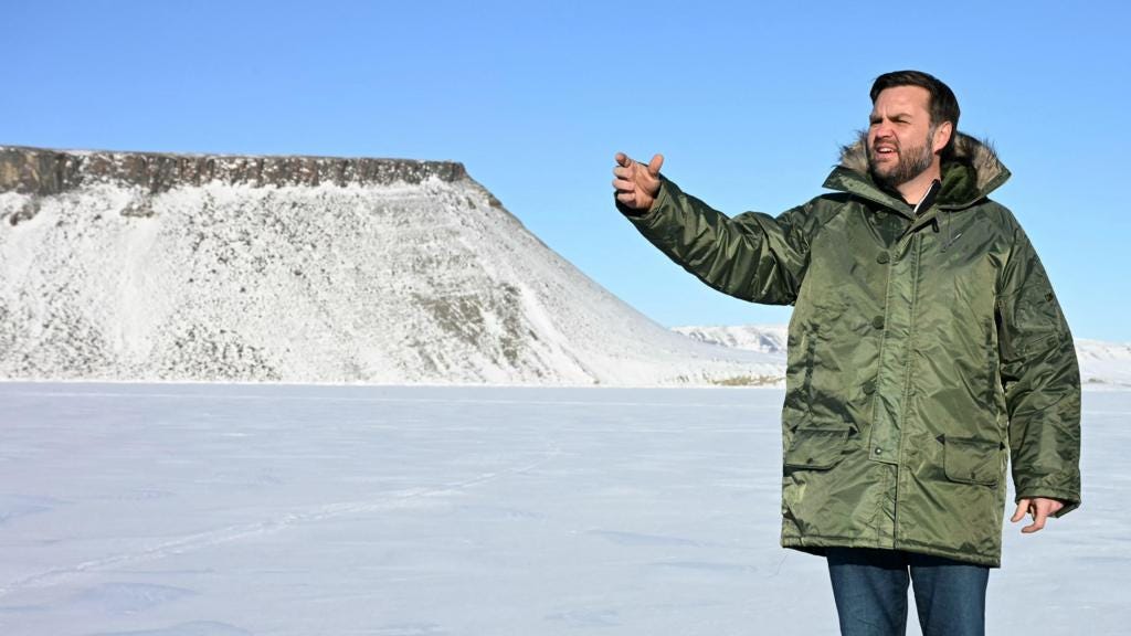 Vice President JD Vance tours the U.S. military's Pituffik Space Base in Greenland 