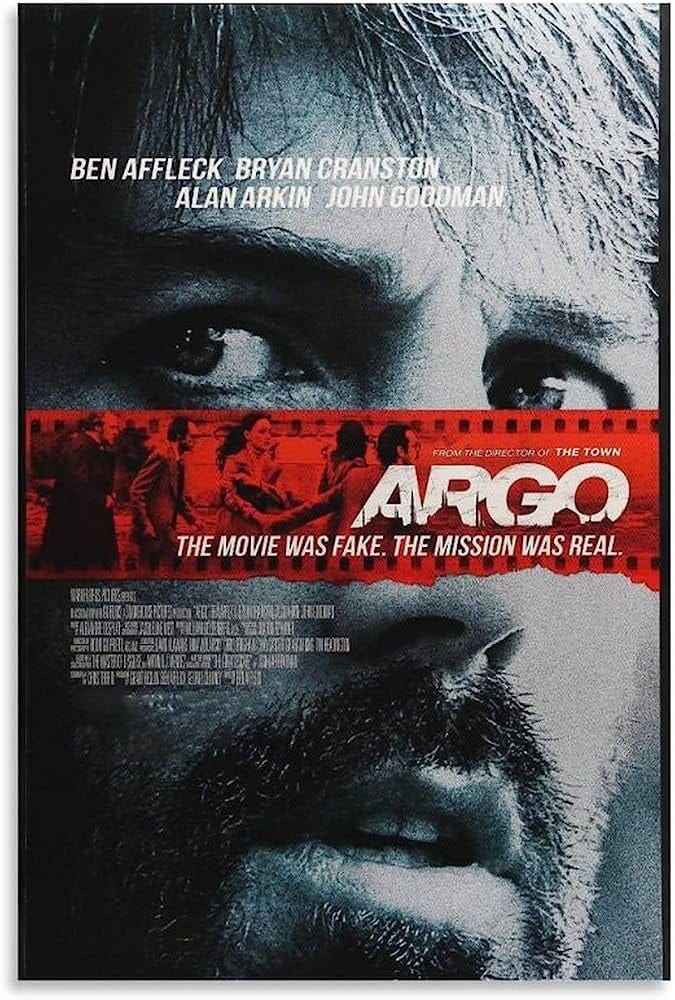 Historical Drama Thriller Movie Argo Poster For Room Aesthetic Poster  Decorative Painting Canvas Wall Art Living Room Posters Bedroom Painting  20x30inch(50x75cm) : Amazon.co.uk: Home & Kitchen