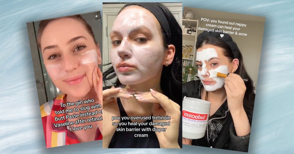 Le face basting, une astuce skincare piquée aux nourrissons pour nourrir  les peaux sèches - Marie Claire