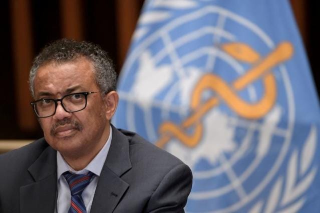 Tedros poised for re-election at WHO as support grows -diplomats