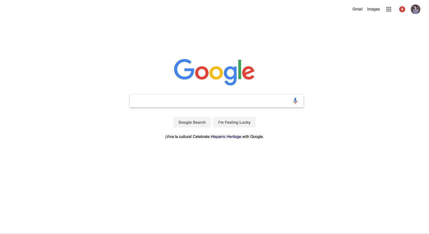 The History of the Google Home Page 1998 - 2019 & What It Means For Your  Business