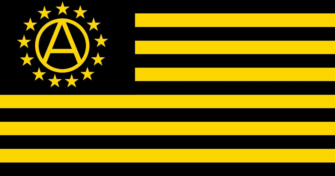 Flagge für die amerikanische Ancap-Revolution : r/vexillology