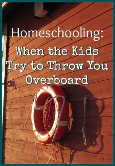 homeschool when kids don't cooperate