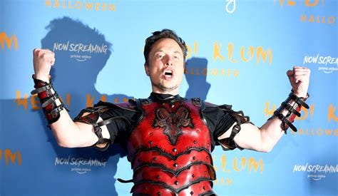 Elon Musk Attends Heidi Klum's Halloween Party in a $7,500 Costume with ...