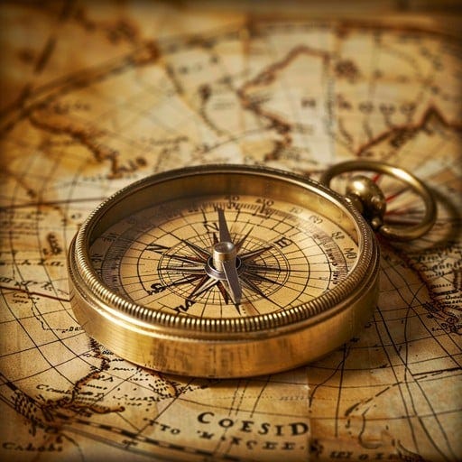 Free Vintage Compass Navigation Image | Download at StockCake