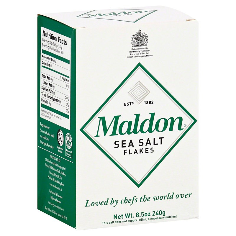 Maldon Sea Salt Flakes - Shop Spices & Seasonings at H-E-B