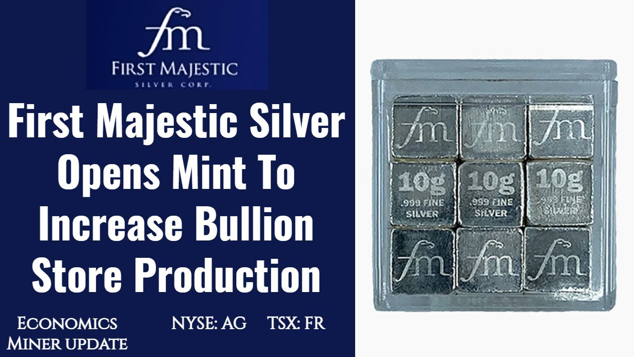 First Majestic Silver Opens Mint To Increase Bullion Store Production -  YouTube