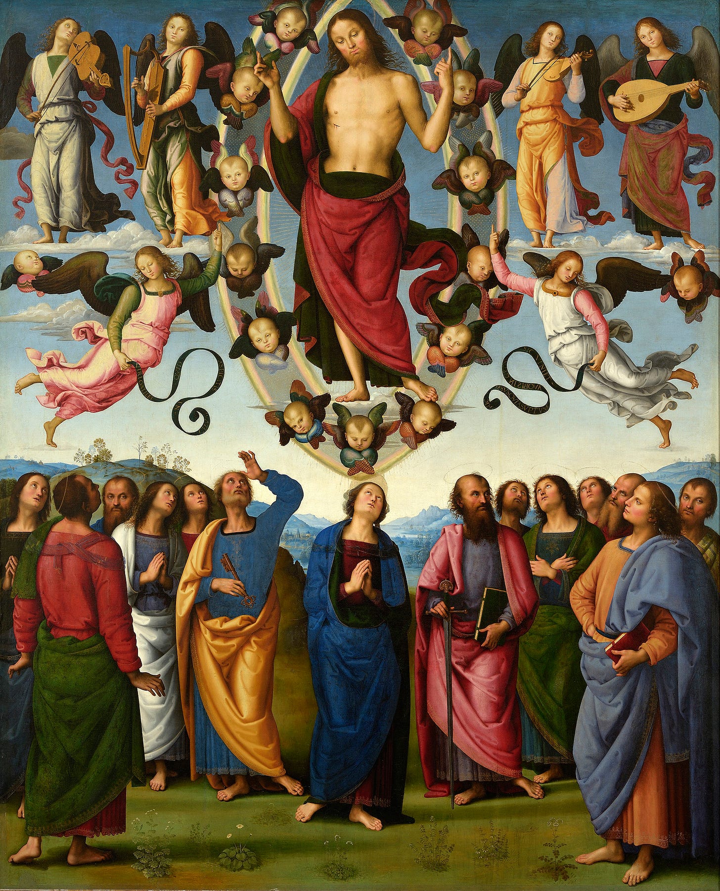 Ascension of Christ (Perugino, Lyon) - Wikipedia