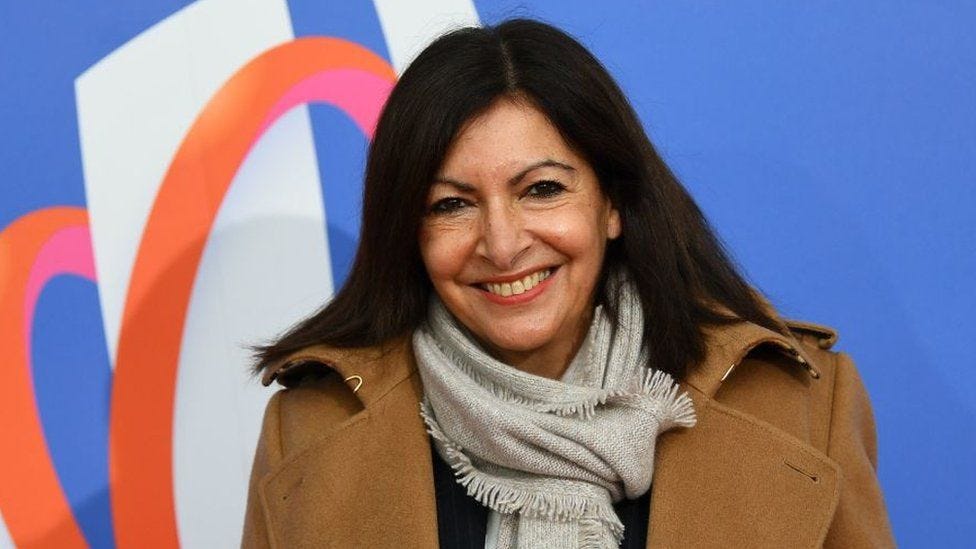 Paris mayor mocks 'absurd' fine for hiring too many women - BBC News