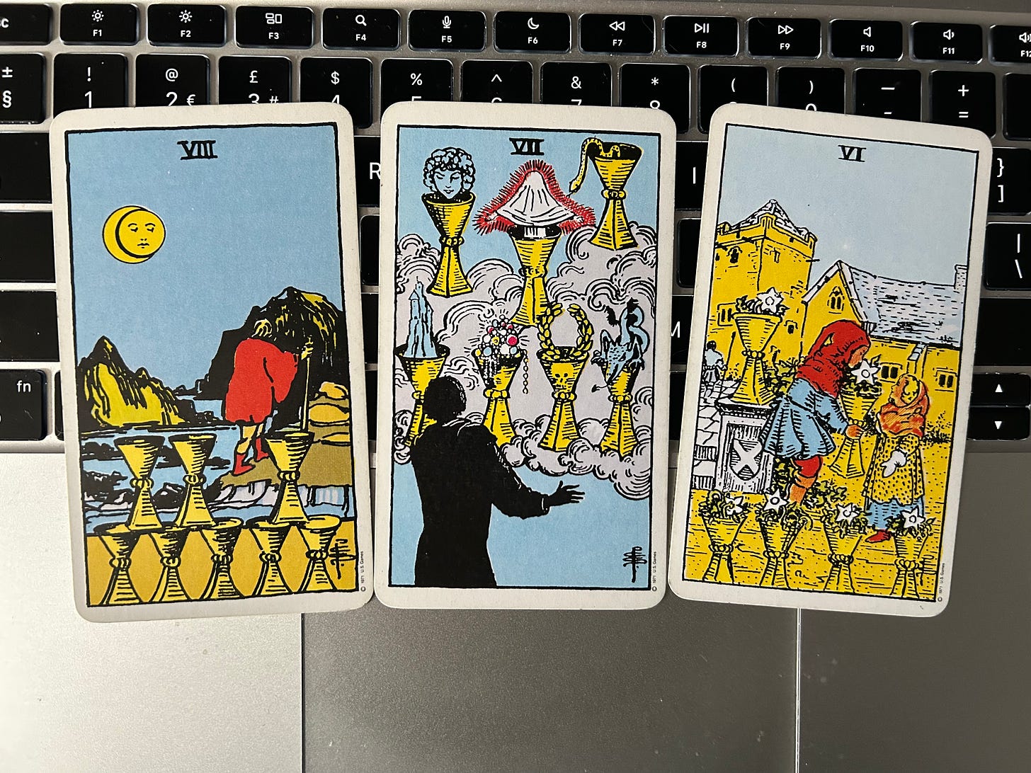 The Seven of Cups and the Gates of Horn and Ivory