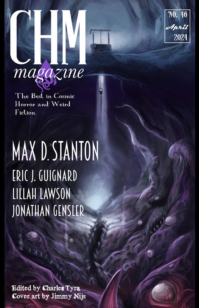 Cosmic Horror Monthly, a collection of cosmic horror lovecraftian and weird fiction short stories april 2024