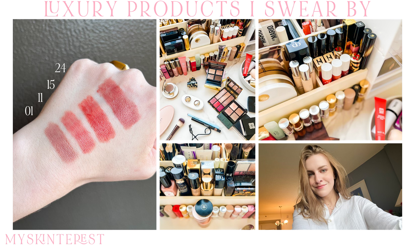 Fara Homidi Sisley Givenchy Victoria Beckham Beauty Tom Ford Hermes Dior Chanel Byredo Surratt Hourglass YSL Makeup by Mario Fifteen Luxury Makeup Products I Swear By