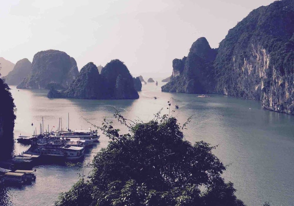 Ha Long Bay, Vietnam representing a high vibration environment