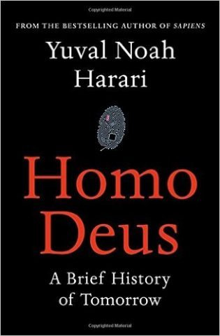 Homo Deus ENG book cover