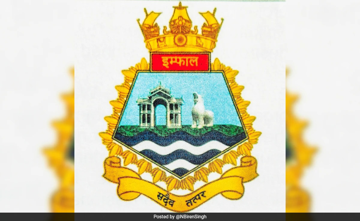 'Befitting Tribute To People Of Manipur': Navy Unveils INS Imphal's Crest