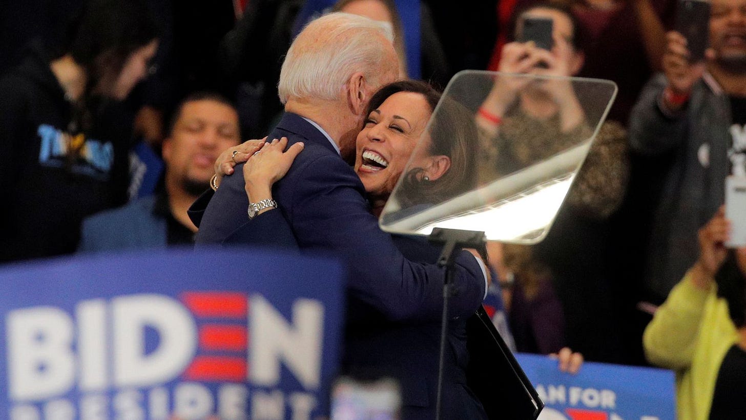 Joe Biden picks Kamala Harris as presidential running mate | US News | Sky  News