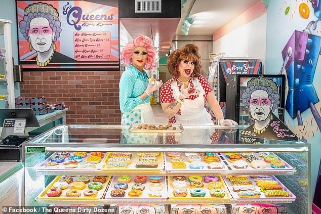 The Queens Dirty Dozen which is run by drag queens planned on handing out 300 free donuts at the Monday night event to thank the community for their support after the first vandalism incident took place on October 15