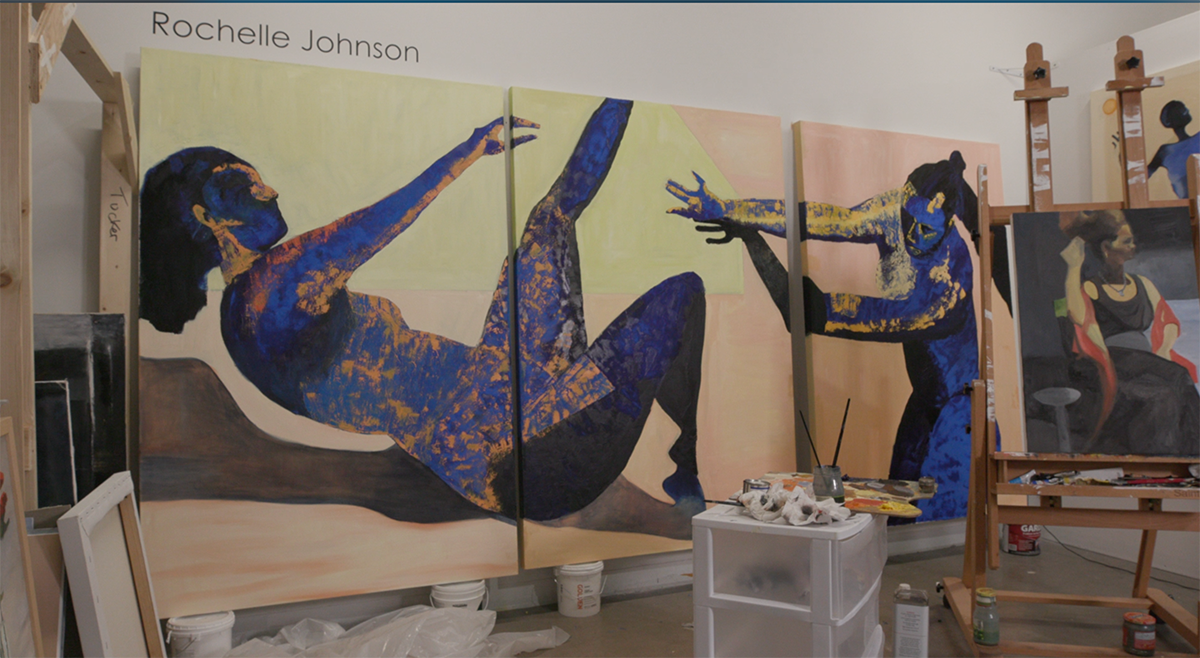 How artist Rochelle Johnson is embracing Blackness
