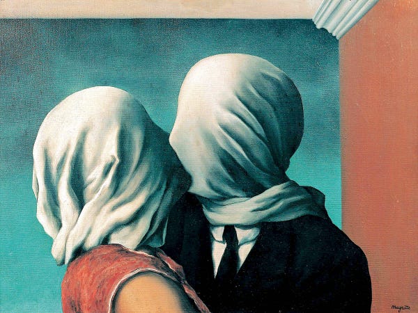 Los amantes - René Magritte - Historia Arte (HA!)