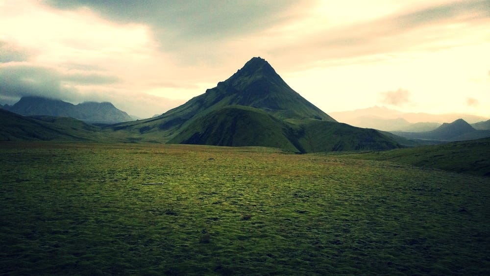 The solitude of Iceland