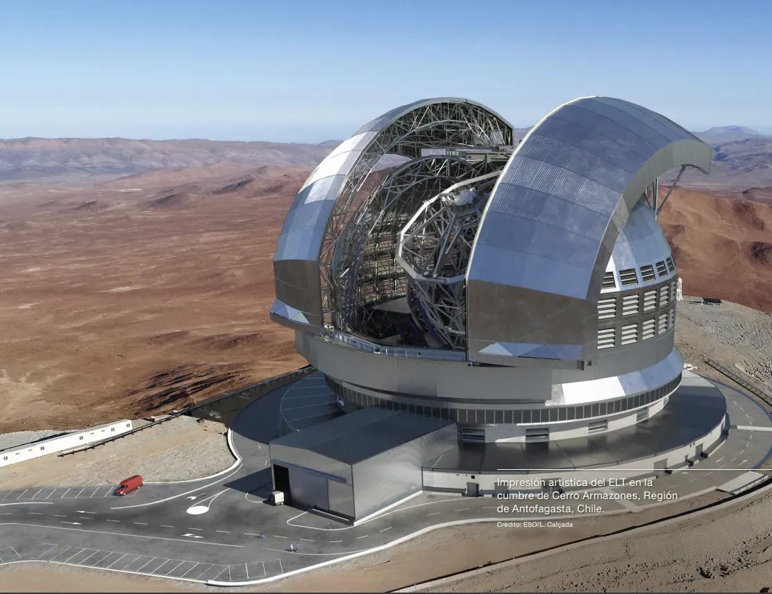 El futuro telescopio más grande del mundo estará en Latinoamérica