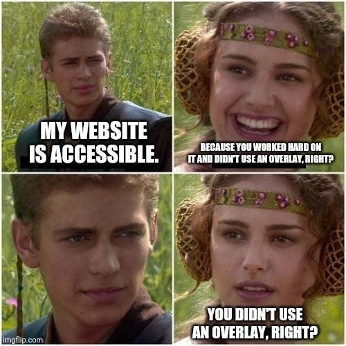 Accessibility Memes. There aren't any. So I made some. | by Sheri  Byrne-Haber, CPACC | Medium