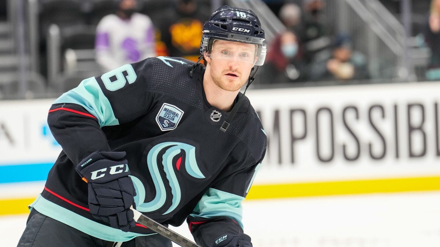 Kraken re-signs Jared McCann with 5-year, $25M deal - NBC Sports